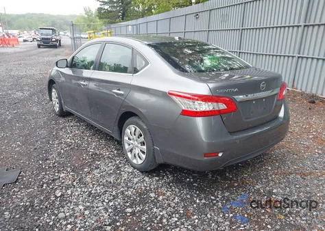 2015 Nissan Sentra Sv from USA, damaged, VIN 3N1AB7AP4FY325576